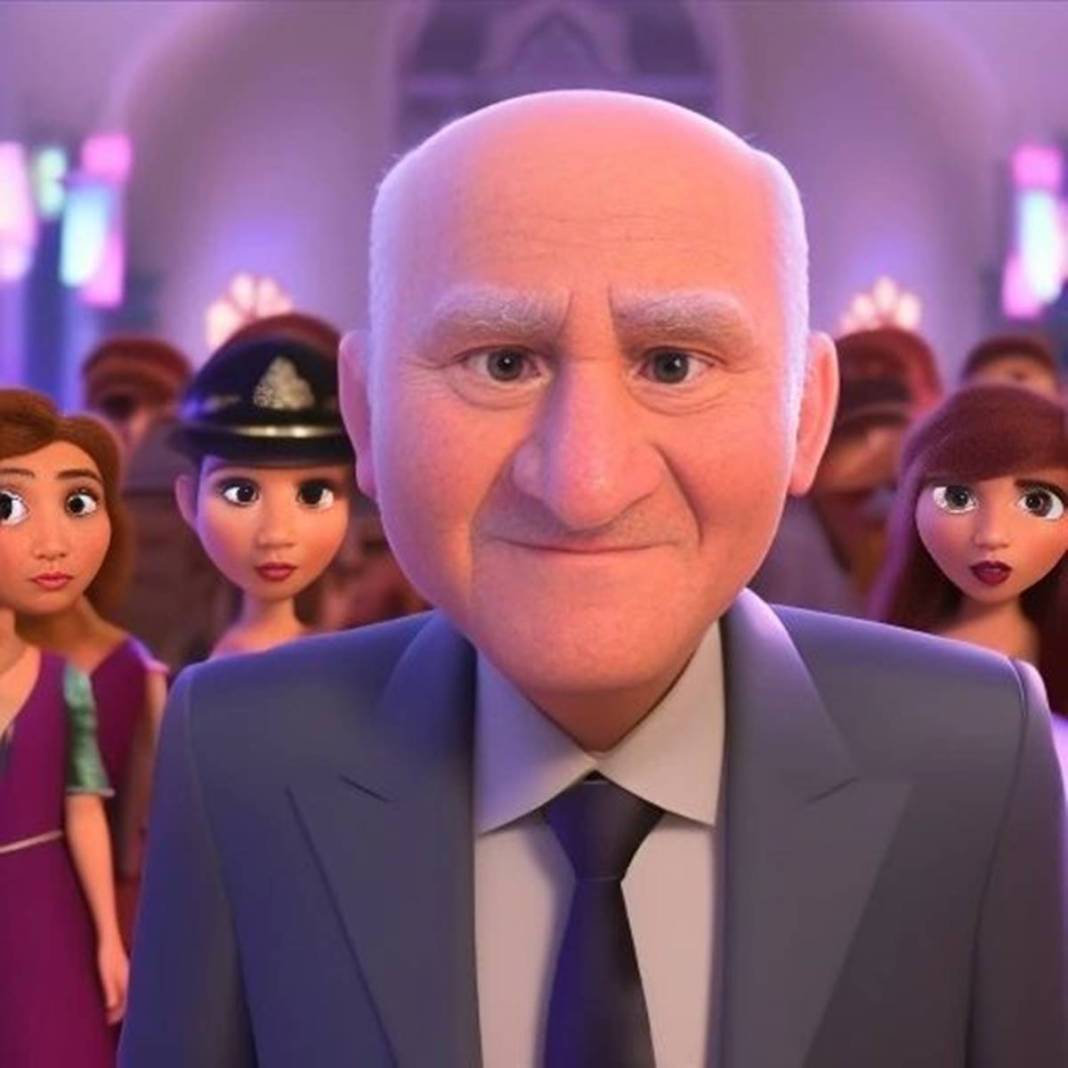 Siyasi liderler, çizgi film karakteri oldu! Yapay zeka ile siyasetin 'Disney' hali 6